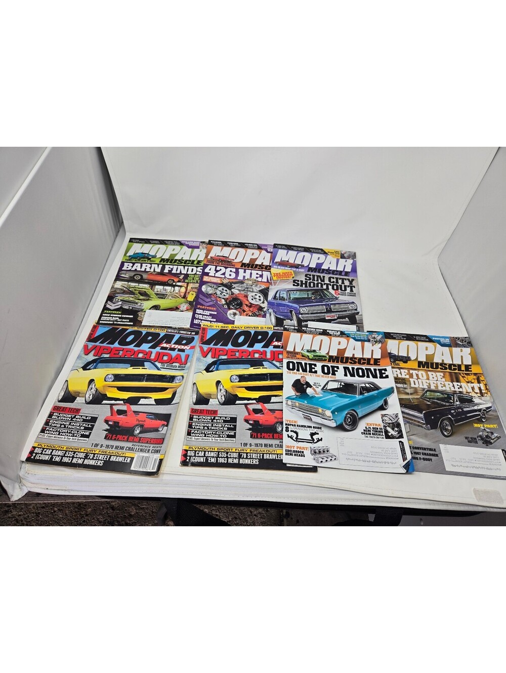 Mopar Muscle and Suspension Parts Only Magazines Lot
